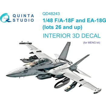 Plastikový model 1/48 F/A-18F late / EA-18G 3D-Printed&col.Interior