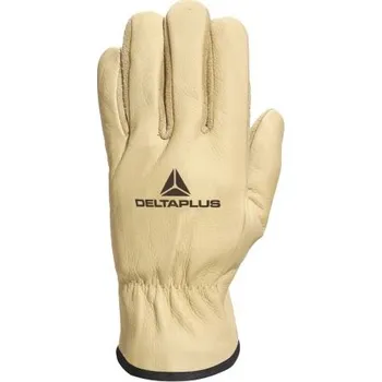 Pracovní rukavice Rukavice Delta Plus FIBKV02 Barva: Béžová, Velikost rukavic: 9