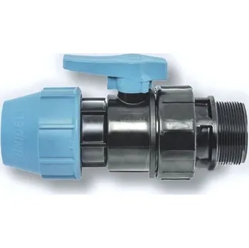 Vodovodní kohout UNIDELTA PE kulový kohout 40 x vnější 5/4" UNI1072040005