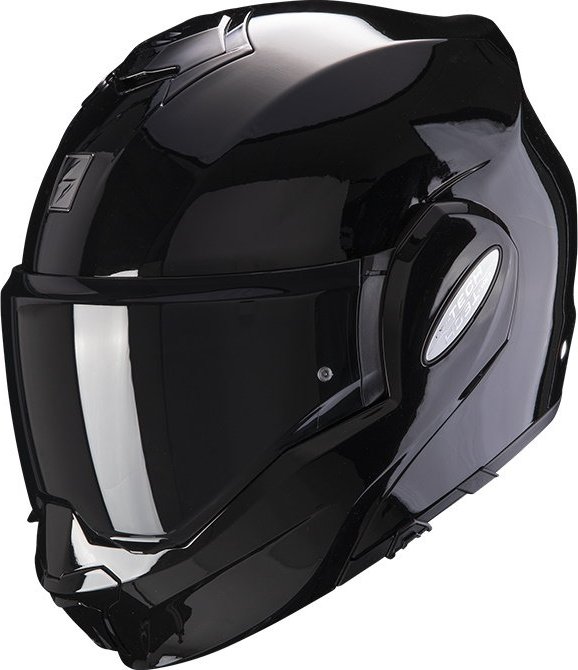 Scorpion výklopná přilba EXO-TECH EVO Solid černá M (57/58)
