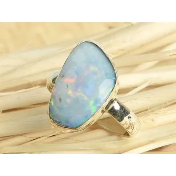 Prsten Drahý opál prsten Ag 925/1000 vel.53 (3,4g)