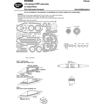 Plastikový model 1/48 Mask F-35A Lightning II EXPERT (TAM)