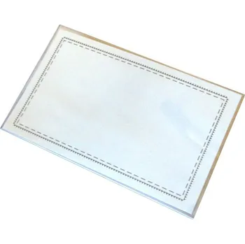 Obal na kartičku Visačka plastová 55 x 90 mm CT 123 - klip + špendlík