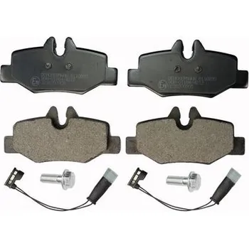 Brzdový systém Sada brzdových destiček, kotoučová brzda DENCKERMANN B110893