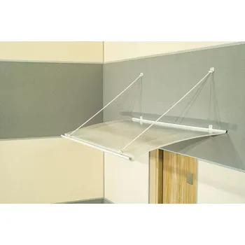 Stříška nad vchodové dveře LANIT PLAST, s.r.o. stříška nad dveře LANITPLAST TURKUS 140/82 bílá