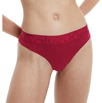 Kalhotky Calvin Klein kalhotky QF6993E vínové - Vínová / S