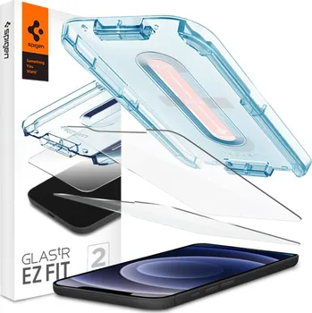 Spigen Glas tR EZ Fit 2P ochranné sklo pro Apple iPhone 12 mini 2 ks