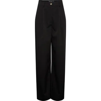 Dámské kalhoty VOLNÉ KALHOTY ČERNÉ Pieces