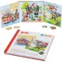 Puzzle Goki Magnetická puzzle kniha Hasičský sbor 2x 20 dílků