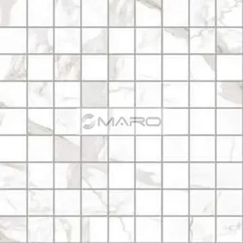 Obklad Ragno Incanto Mozaika 30 x 30 cm, rektifikováno, Calacatta Nobile Mosaico, matná, R96L