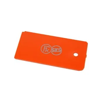 KUNZMANN plexi škrabka 4 mm oranžová