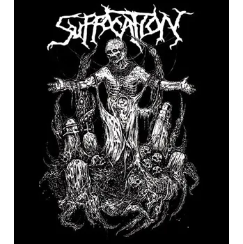 Nášivka nášivka na záda, zádovka Suffocation