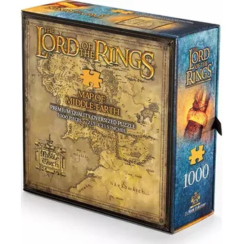 Puzzle Noble Collection Pán prstenů Středozem 1000 dílků