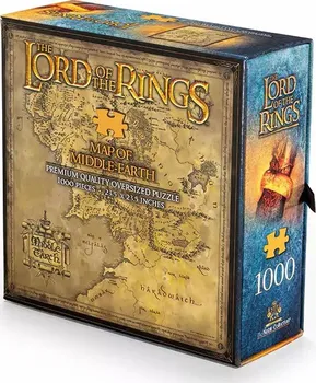 Puzzle Noble Collection Pán prstenů Středozem 1000 dílků