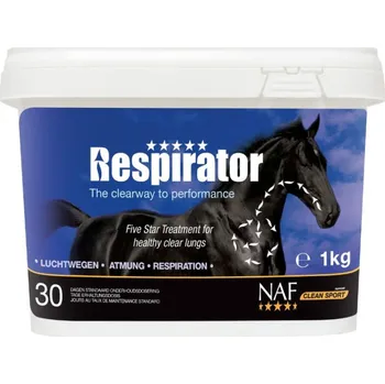 NAF Respirator powder (prášek), pomoc při potížích s dýcháním, kyblík 1 kg