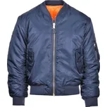 FOSTEX Bunda MA1 oboustranná Bomber Jacket Fostex® Navy modrá-oranžová Velikost: M