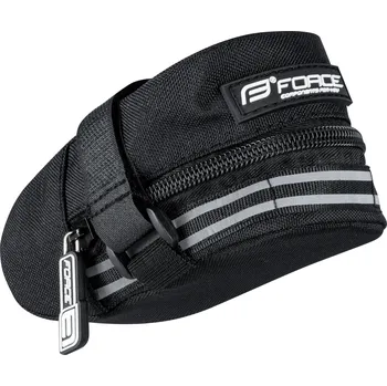 brašna na kolo FORCE Brašna pod sedlo FORCE MINI suchý zip, černá