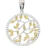 Zlatnictví Helios Kombinovaný přívěsek se zirkony