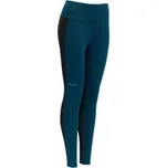 Devold Running Merino Tights Wmn flood XS; Modrá kalhoty + DÁREK DLE VÝBĚRU!