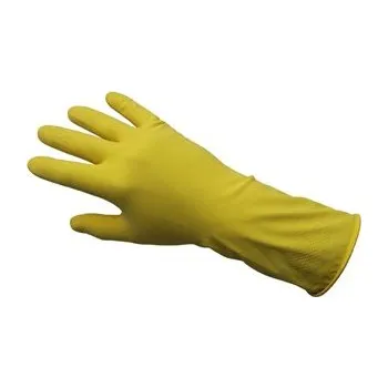Rukavice na úklid Gumové úklidové rukavice profi KORSARZ - L, žluté TRY515