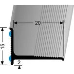 Profil team Stěnová ukončovací lišta 20 x 15 mm | Küberit 369/SK Provedení: Antracit F18 270 cm