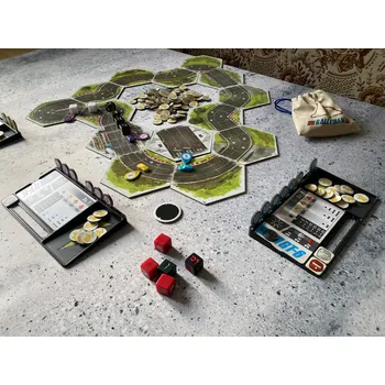 Příslušenství k deskovým hrám TLAMA games Rallyman GT - 3D držáky destiček vozů