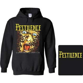Pánská mikina mikina s kapucí Pestilence Consuming Impulse