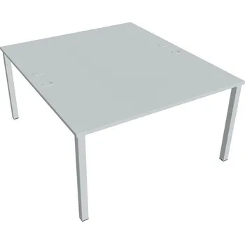 Kancelářský vozík HOBIS kancelářský stůl zdvojený - USD 1400, bílá + doprava zdarma