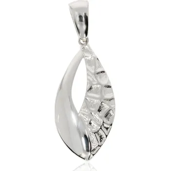 Přívěsek Zlatnictví Helios Stříbrný přívěsek - tepaný