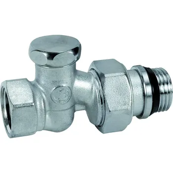 Giacomini Regulační a uzavíratelné radiátorové šroubení, přímé R17TG 1/2"