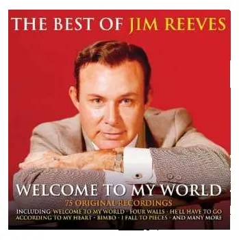 Zahraniční hudba 3CD Jim Reeves: Welcome To My World- 75 Original Recordings 2014