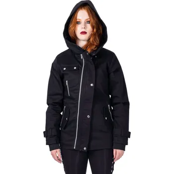 Dámský kabát bunda dámská VIXXSIN - EDEL - BLACK - M