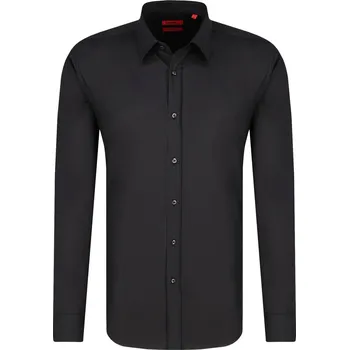 Pánská košile HUGO Košile Elisha01 | Barva:černý | Velikost:39