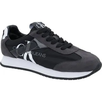 Pánské pantofle CALVIN KLEIN JEANS Tenisky JESTER | Barva:černý | Velikost:44