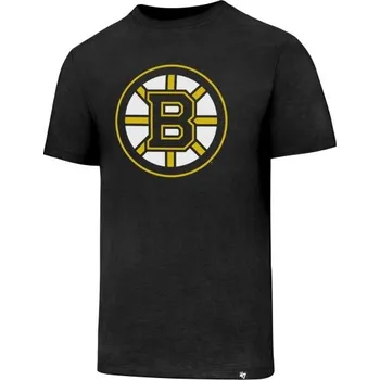 Pánské tričko 47 Brand NHL Boston Bruins Club Tee černé