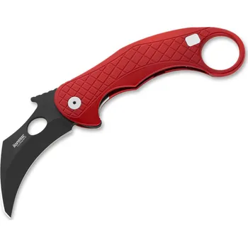 kapesní nůž LionSteel L.E. One Red Chemical Black 01LS209