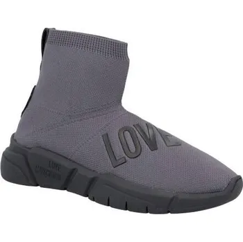 Dámské tenisky Love Moschino Tenisky | Barva:grafitově šedý | Velikost:37