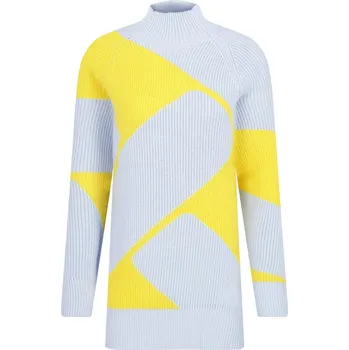 Dámský svetr boss Vlněný rolák Folidia | Barva:světlo modrá | Velikost:XS