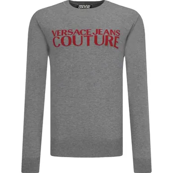 Pánský svetr Versace Jeans Couture Svetr | Barva:šedý | Velikost:XL