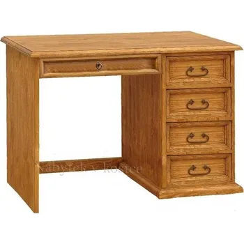 Šatní skříň Psací stůl MEXICANA BIR15 se šuplíky Barevné provedení: vosk - ořech