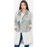 Vlněný kabátek s kapsami M507 FIGL Barva: Šedá, Velikost: XL