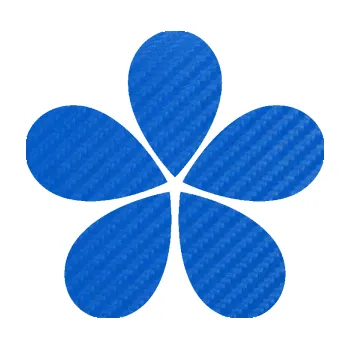 Samolepící dekorace Květina dekor 031 (57 - 3D karbon modrý) SAMOLEPKA NA AUTO, NÁLEPKA, FÓLIE, POLEP, TUNING, VLASTNÍ TEXT, TISK, AUTOSAMOLEPKY.cz, POLEPY, OBRÁZEK, LOGO, 3D STICKERS