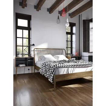 Dlažba Vabene GmbH Oak Grande Honey 20x120x1,05 rekt. PEI IV R10 dlažba mraz.