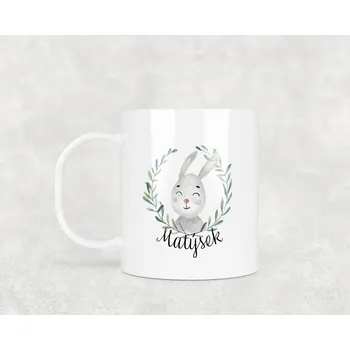 Domovi Plastový hrnek s vlastním jménem Zajíc 330ml