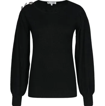 Dámský svetr Silvian Heach Vlněný svetr AGADAH | Barva:černý | Velikost:XS