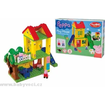 Hračka pro nejmenší PlayBig BLOXX Peppa Pig Domeček na hraní > varianta domeček