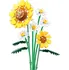 Stavebnice Sluban Sluban Flowers M38-B1121A Slunečnice s kopretinami