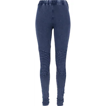 Dámské legíny Legíny z Urban Classics - Ladies Denim Jersey Leggings - Ženy - modrá