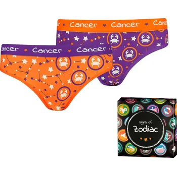 Kalhotky Dámské kalhotky Frogies Zodiac Rak 2P Dárkové balení Frogies Other 1762639