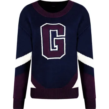 Dámský svetr GUESS JEANS Svetr MARTA | Barva:tmavě modrá | Velikost:XS